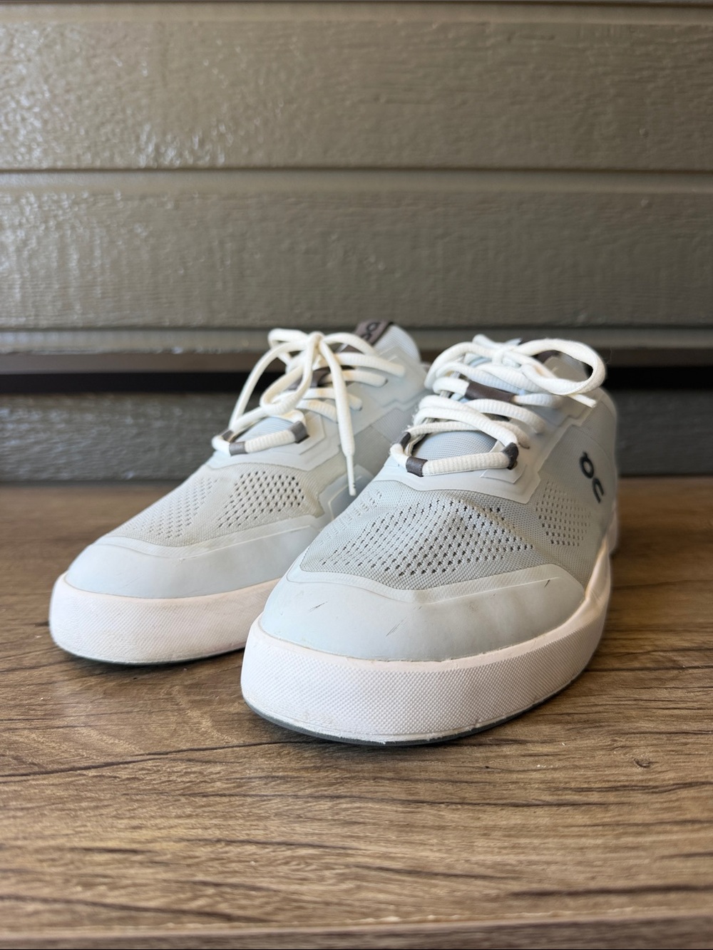 On Running The Roger Cream Men's Sneakers side 11.5